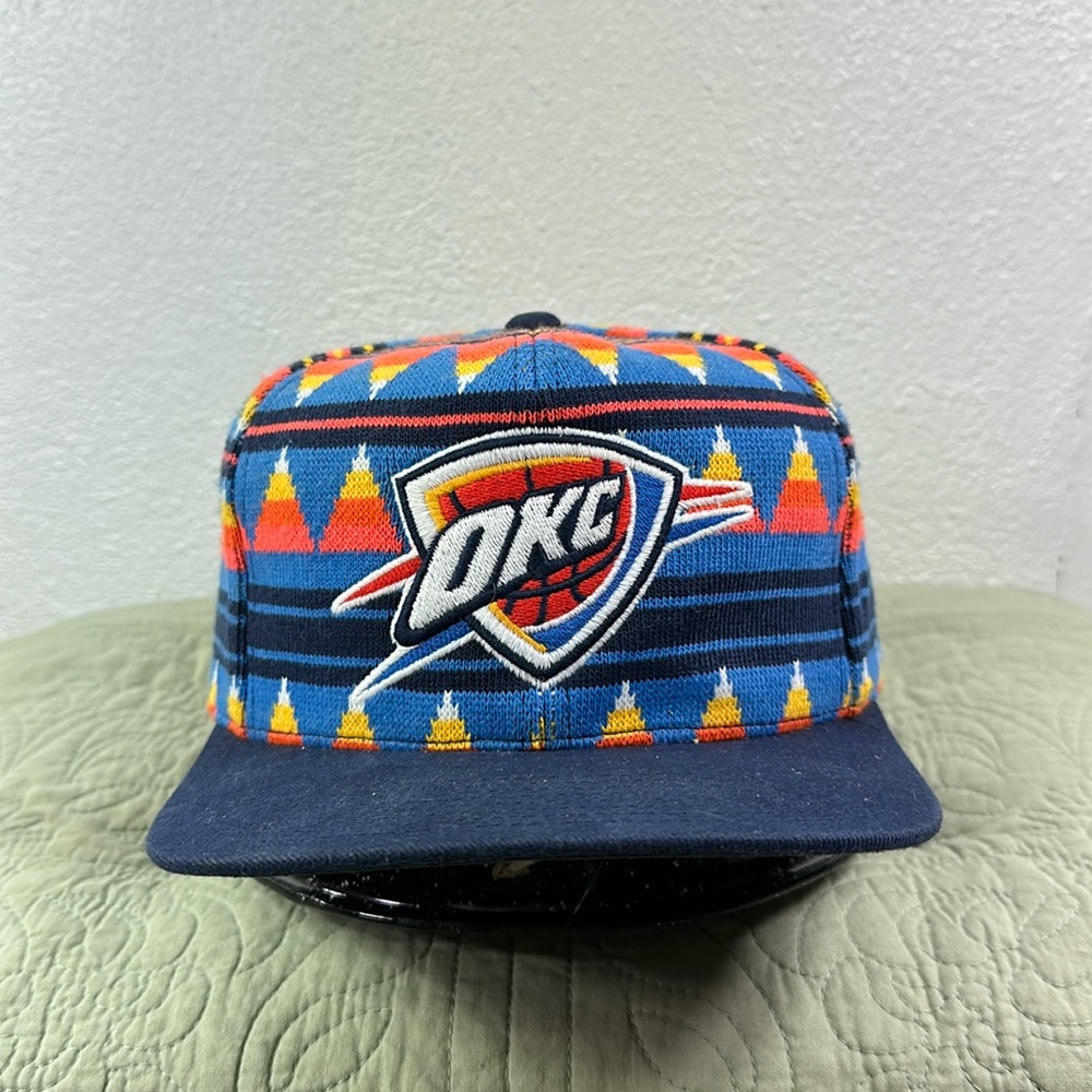 MITCHELL & NESS NBA OKLAHOMA CITY THUNDER OKC SNAPBACK HAT